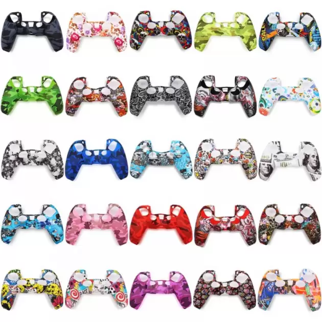 Soft Silicone Protective MIX Color FOR PS5 Controller