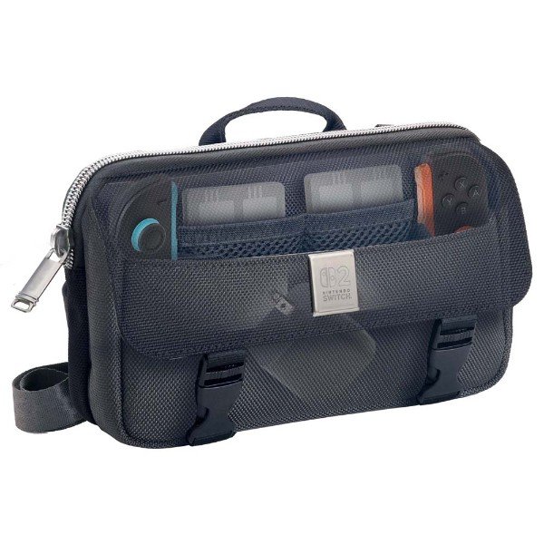 Game Traveler Deluxe Crossbody Bag for Nintendo Switch 2 - Black - Image 5